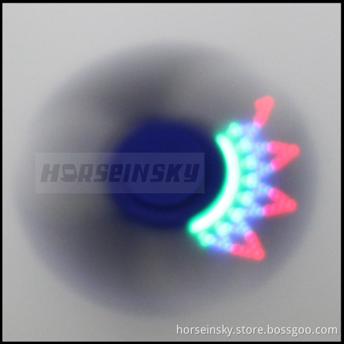 LED-Spinner Fidget EDC ADHD Foucus Toy With High Speed Small Bearing Anxiety Relief Toys
